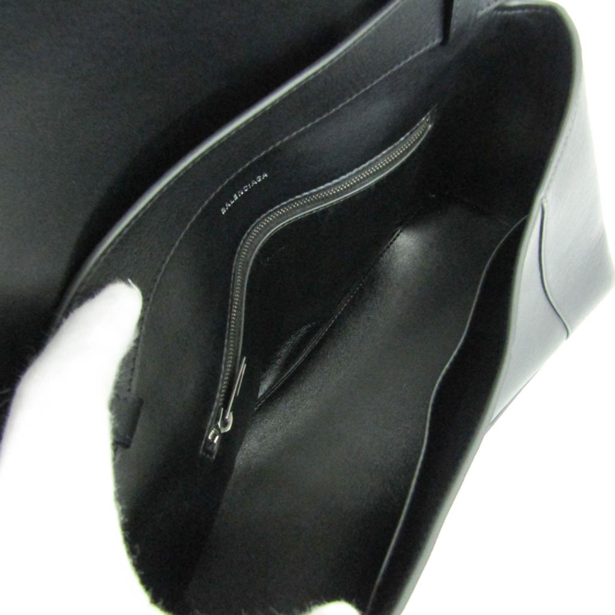 Balenciaga Downtown · Leather Shoulder Bag
