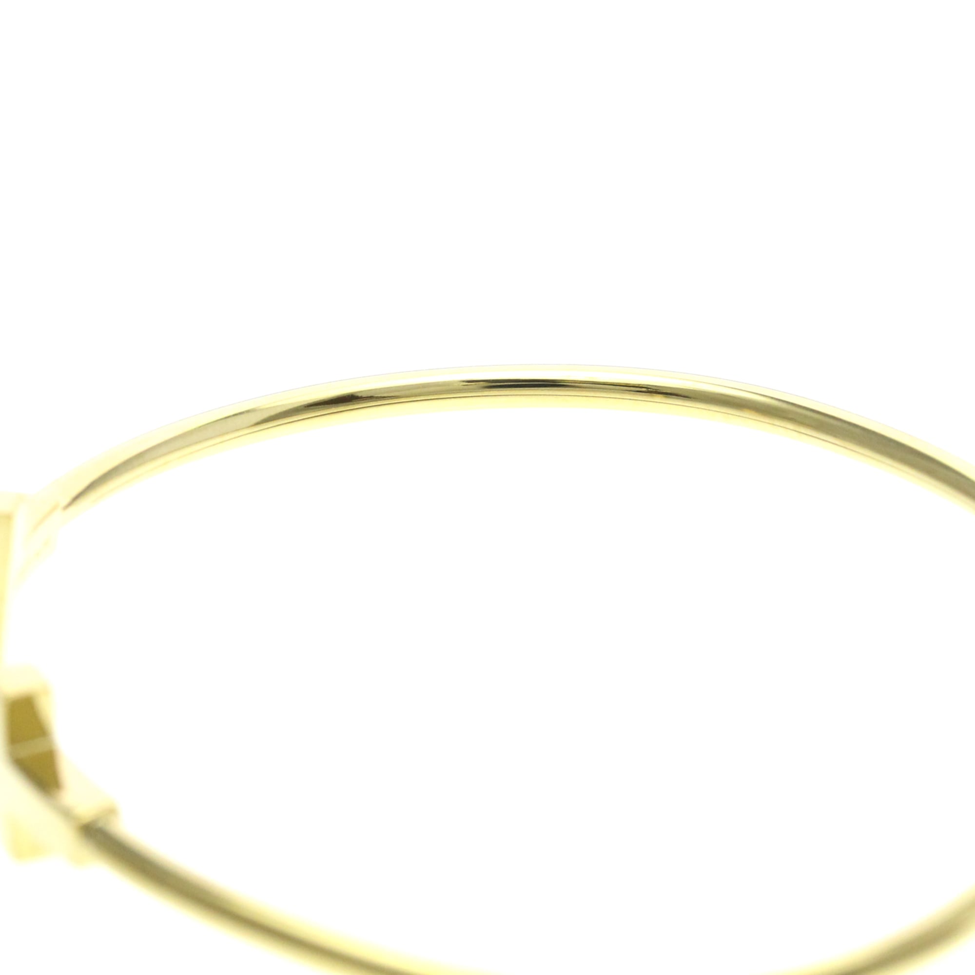 Tiffany T Wire · 18K Yellow Gold Bangle