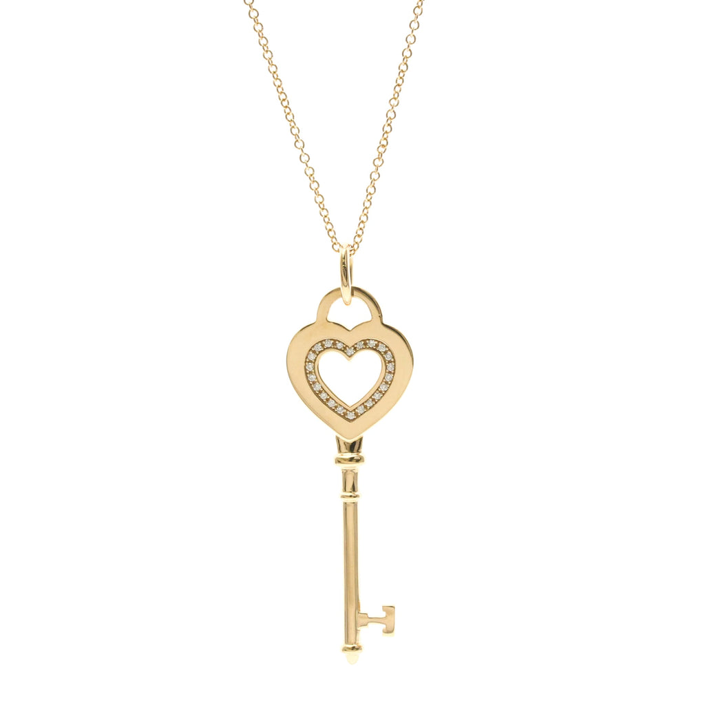 Tiffany Heart Key · Rose Gold · Diamond