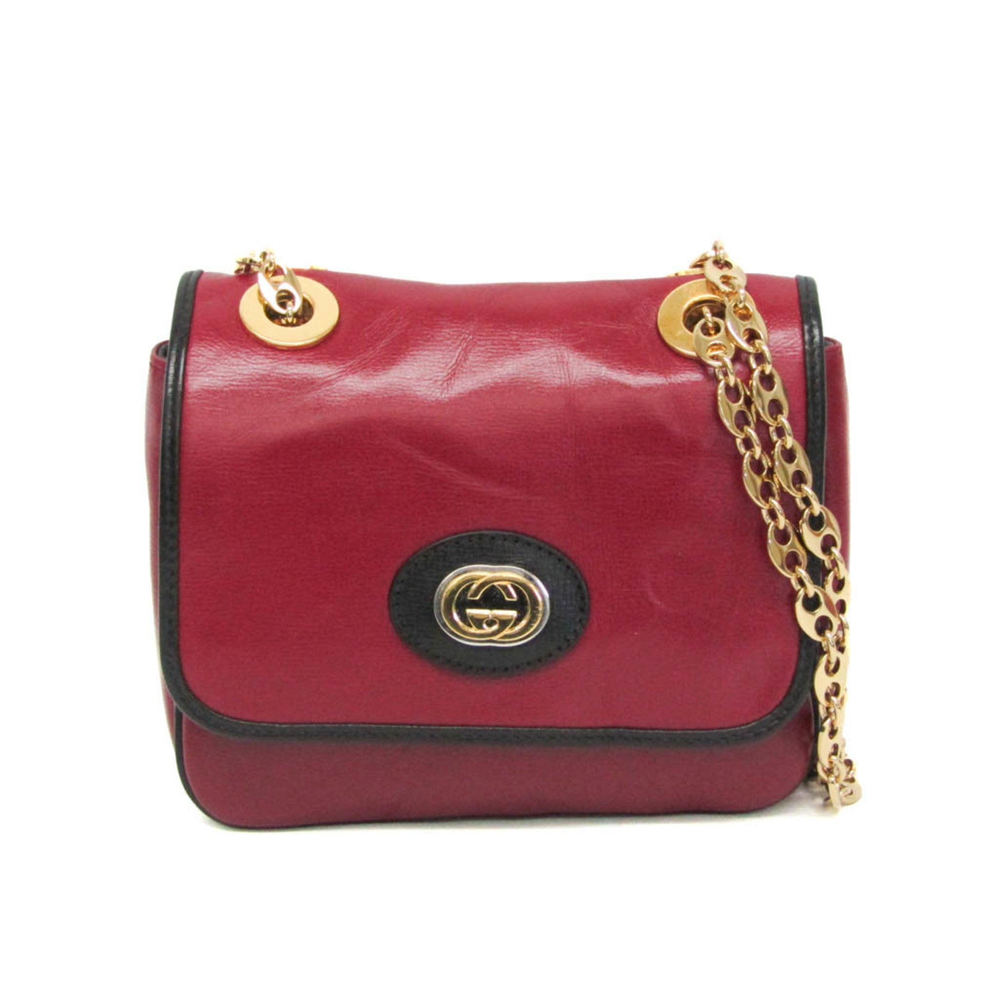 Gucci Interlocking G · Chain Shoulder Bag