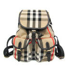 Burberry Enfild · Check Canvas & Leather