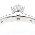 Tiffany Solitaire · 0.42ct Diamond · Platinum
