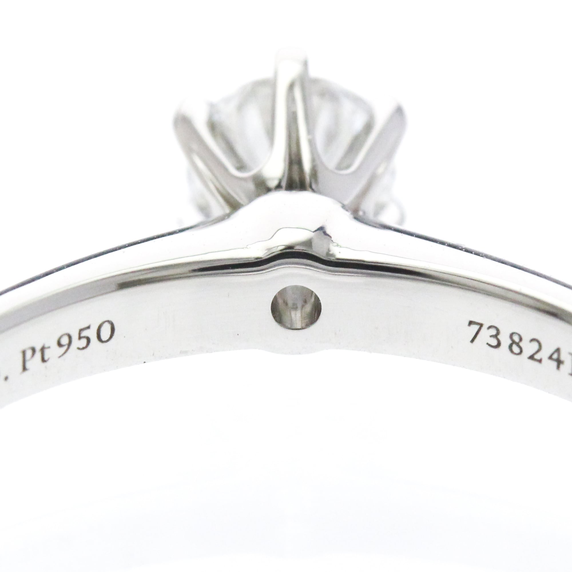 Tiffany Solitaire · 0.42ct Diamond · Platinum