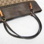 Gucci Bamboo · GG Canvas Tote