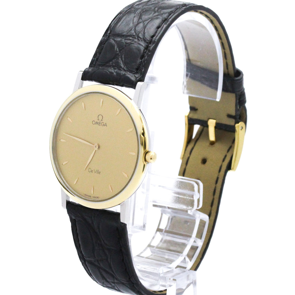 Omega De Ville Prestige · Gold Plated · Quartz