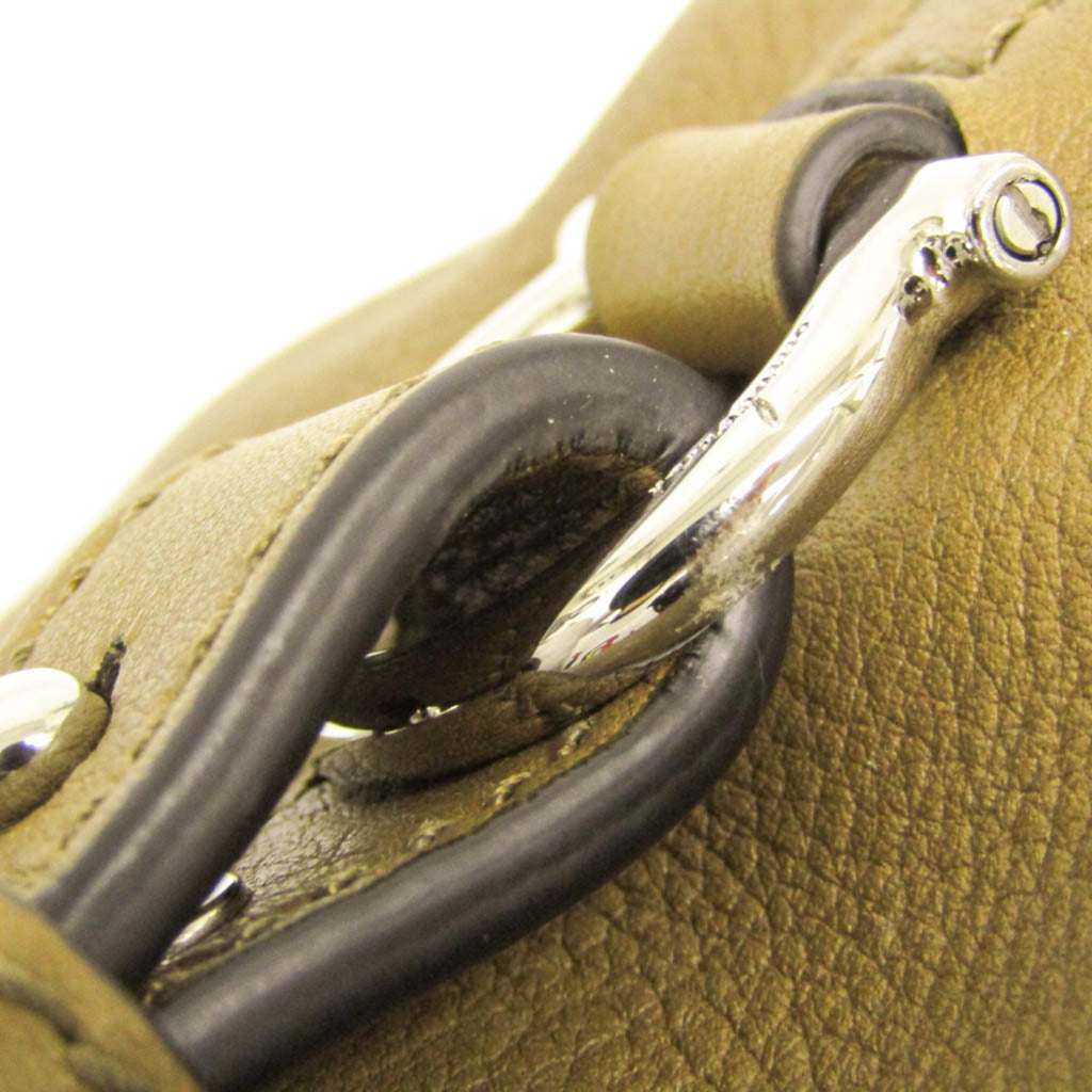 Salvatore Ferragamo Gancini · Leather