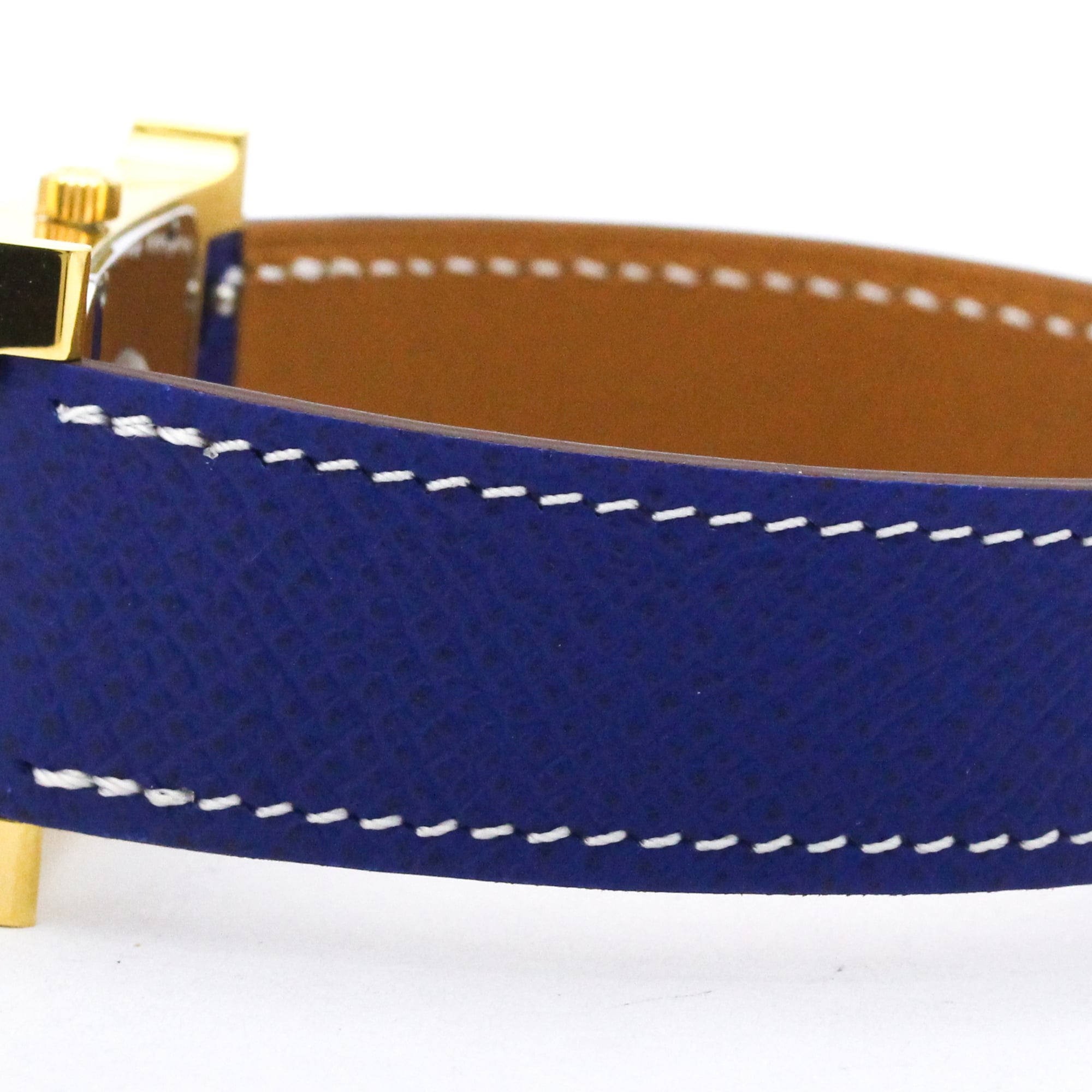 Hermès Heure H · Gold Plated · Quartz