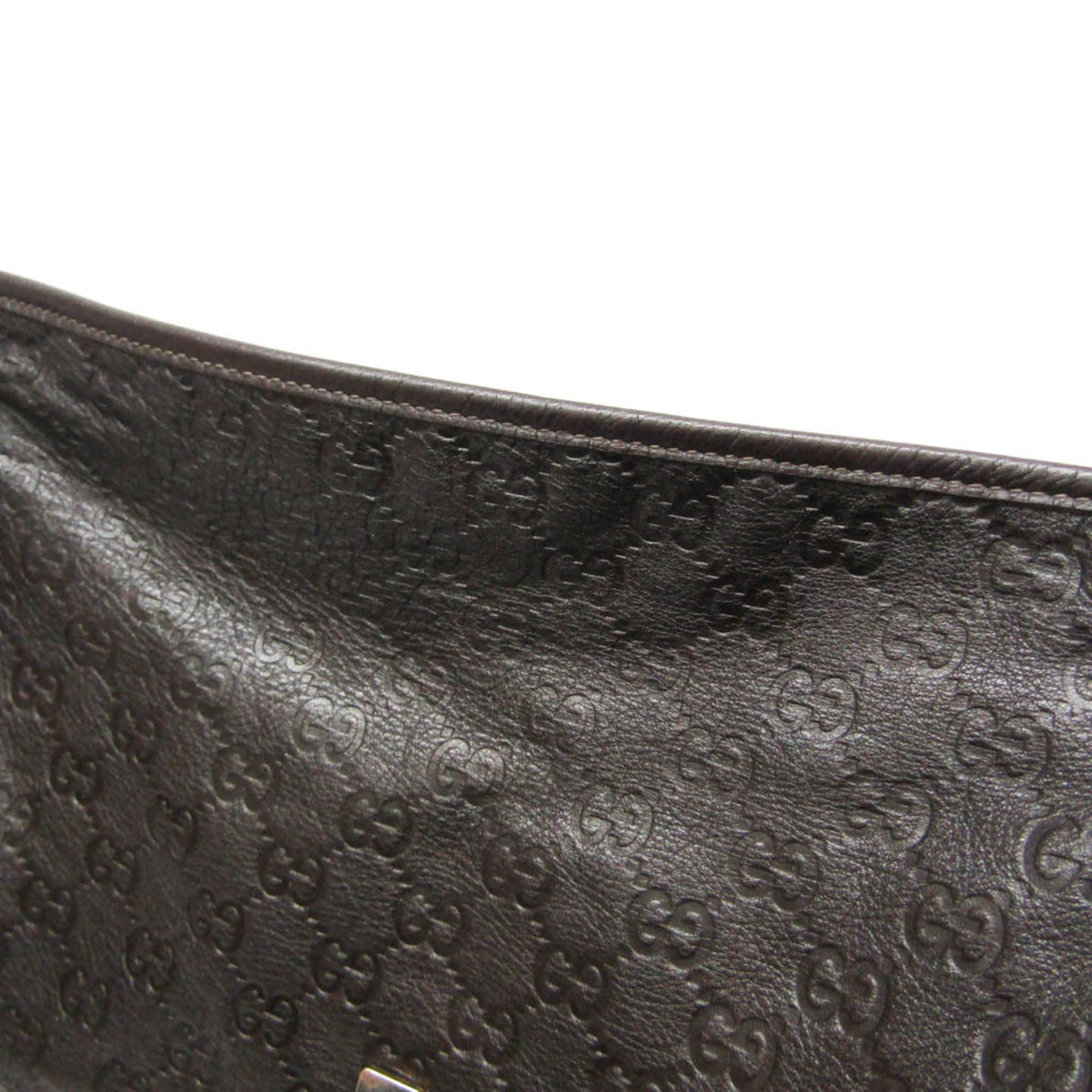 Gucci Guccissima · Leather Messenger