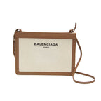 Balenciaga Navy Pochette · Canvas