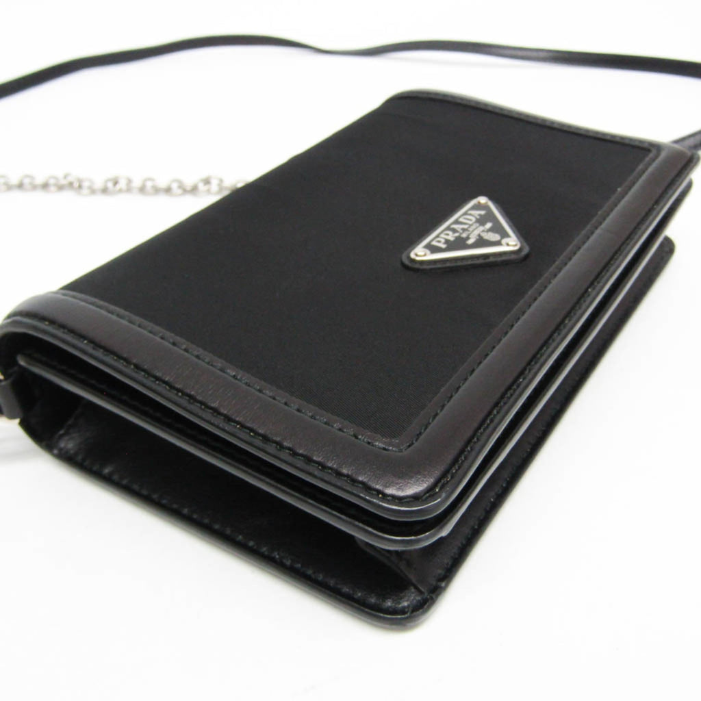 Prada Chain Mini Crossbody · Nylon
