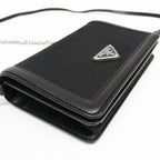 Prada Chain Mini Crossbody · Nylon