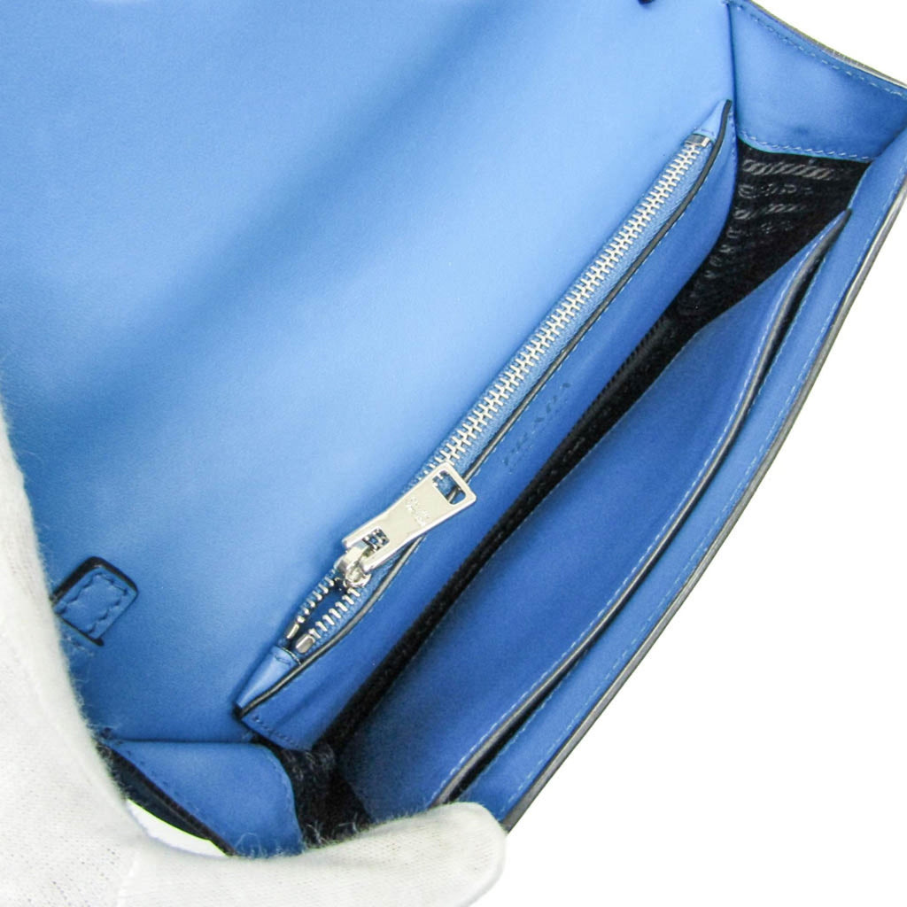 Prada Electra Studs · Leather Shoulder Bag