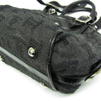 Tod's Small Boston · Canvas & Patent Leather