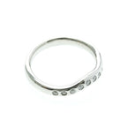 Tiffany Curved Band · Platinum · Diamond