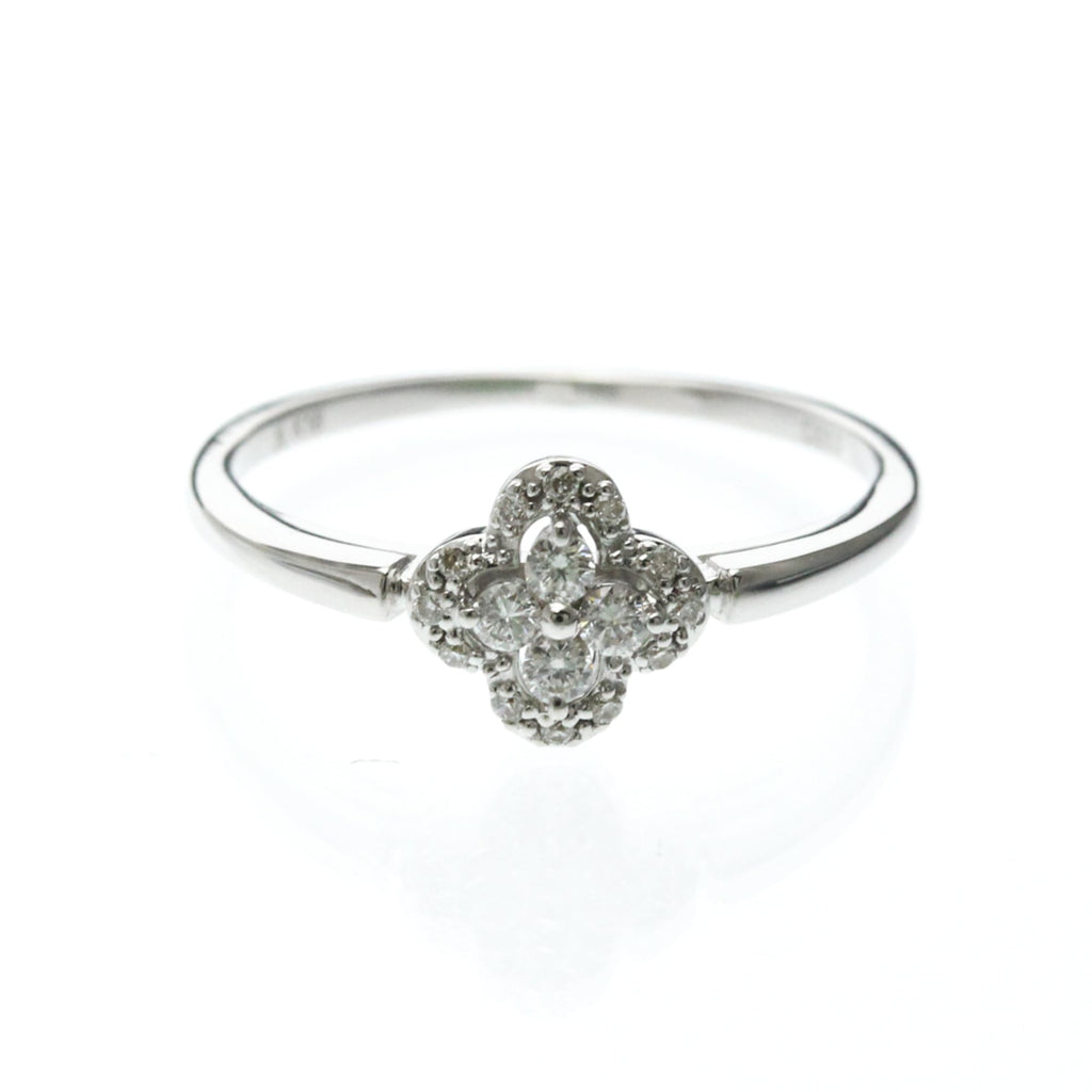 Vendome Aoyama Clover Diamond · 18K White Gold