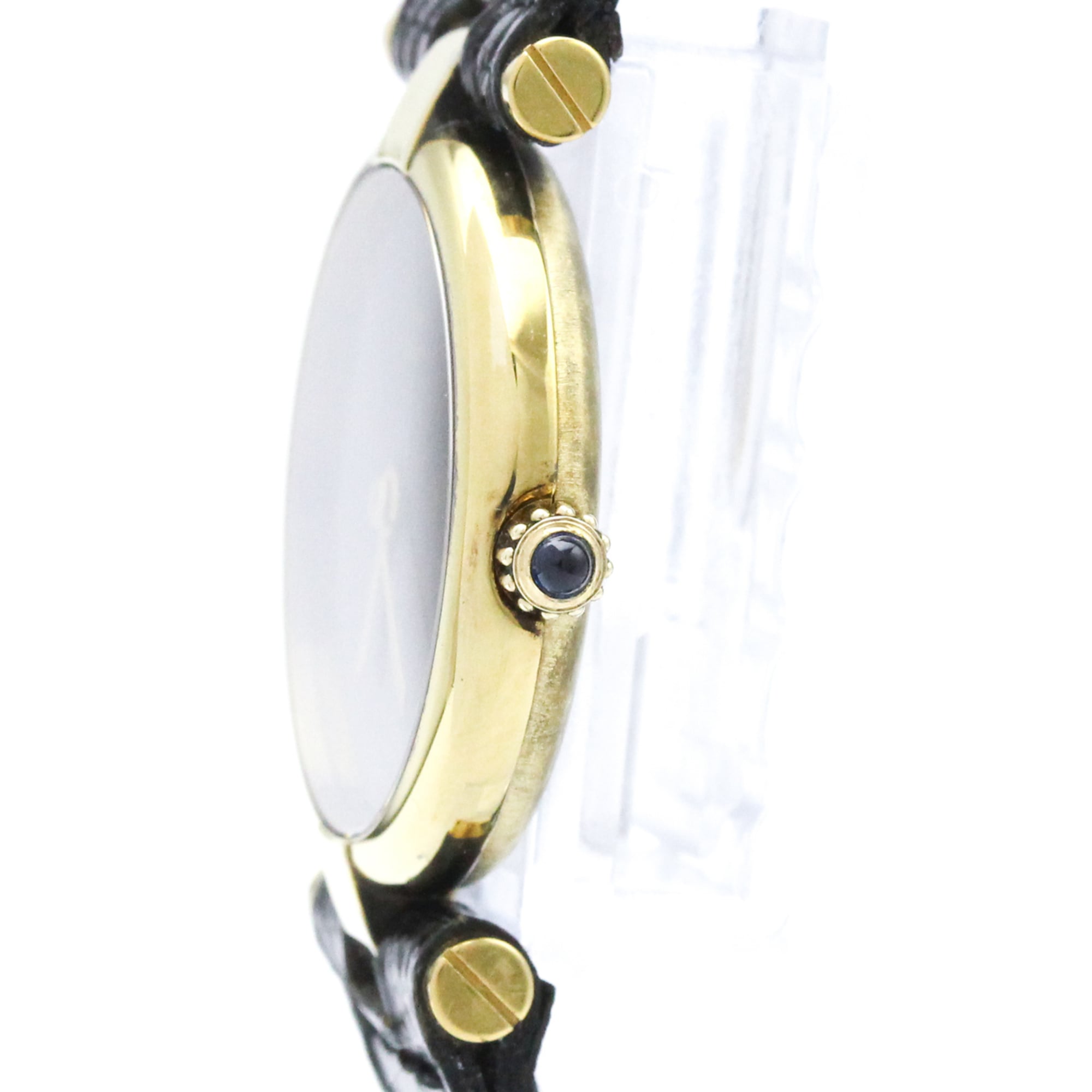 Cartier Must Vendome · Gold Plated · Quartz