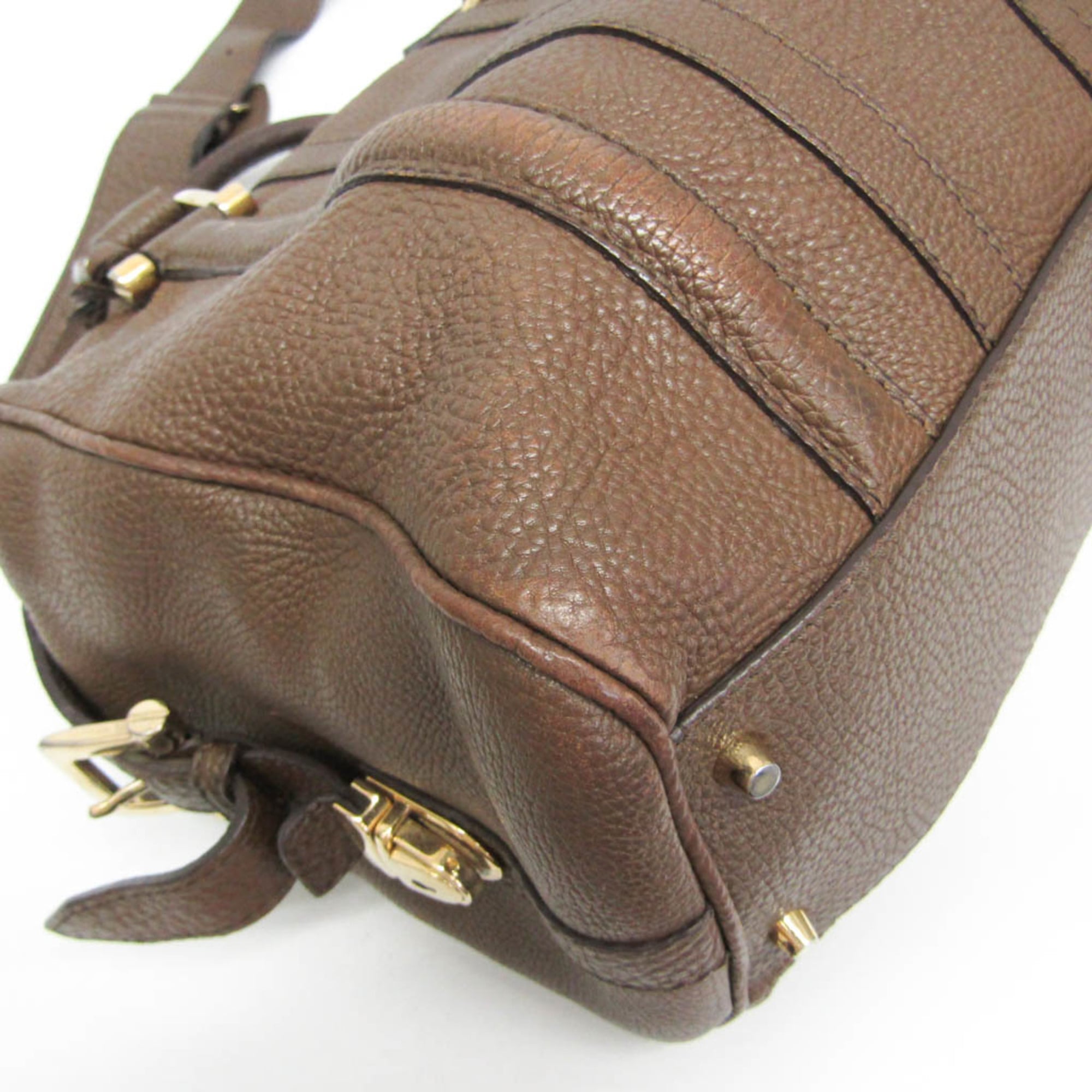 Burberry Boston · Leather Bag