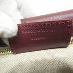 Balenciaga · Leather Shoulder Bag · Bordeaux