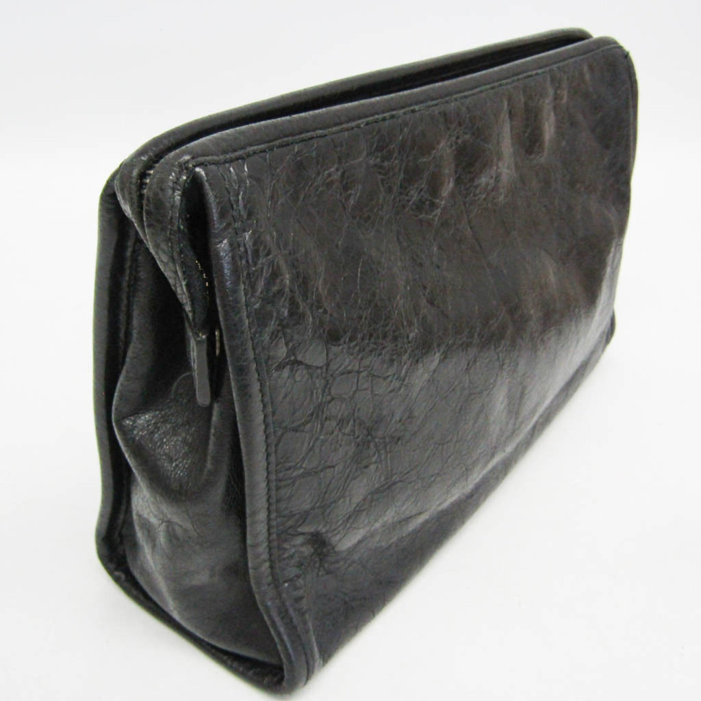 Gucci Interlocking · Leather Clutch