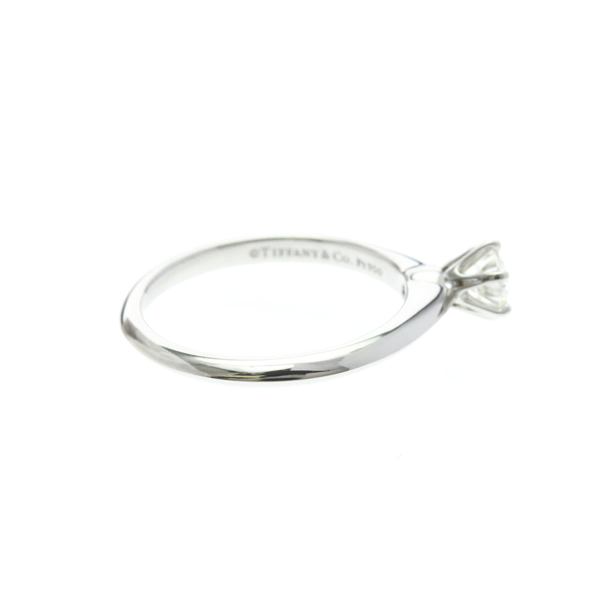 Tiffany Solitaire · 0.31ct Diamond · Platinum