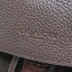 Coach Manhattan · Leather & Suede Backpack
