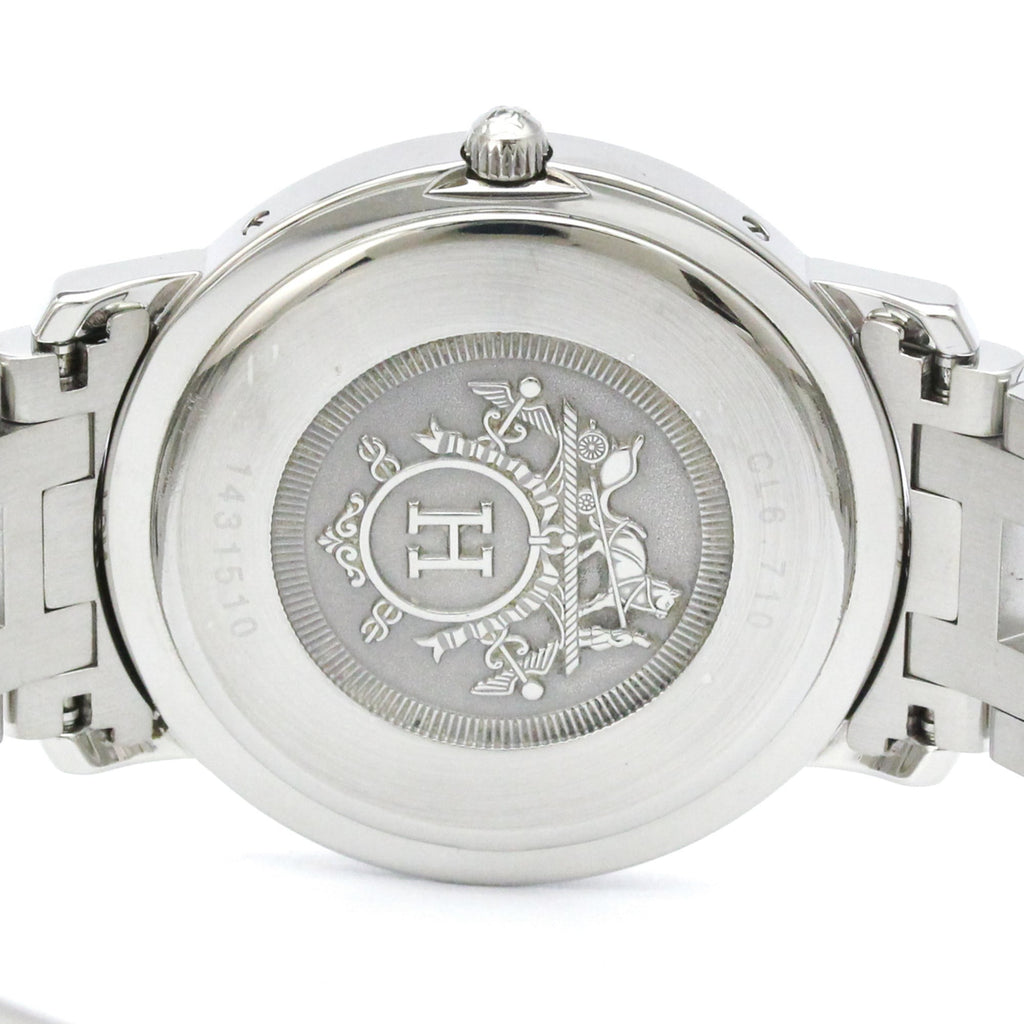 Hermès Clipper · Steel · Quartz