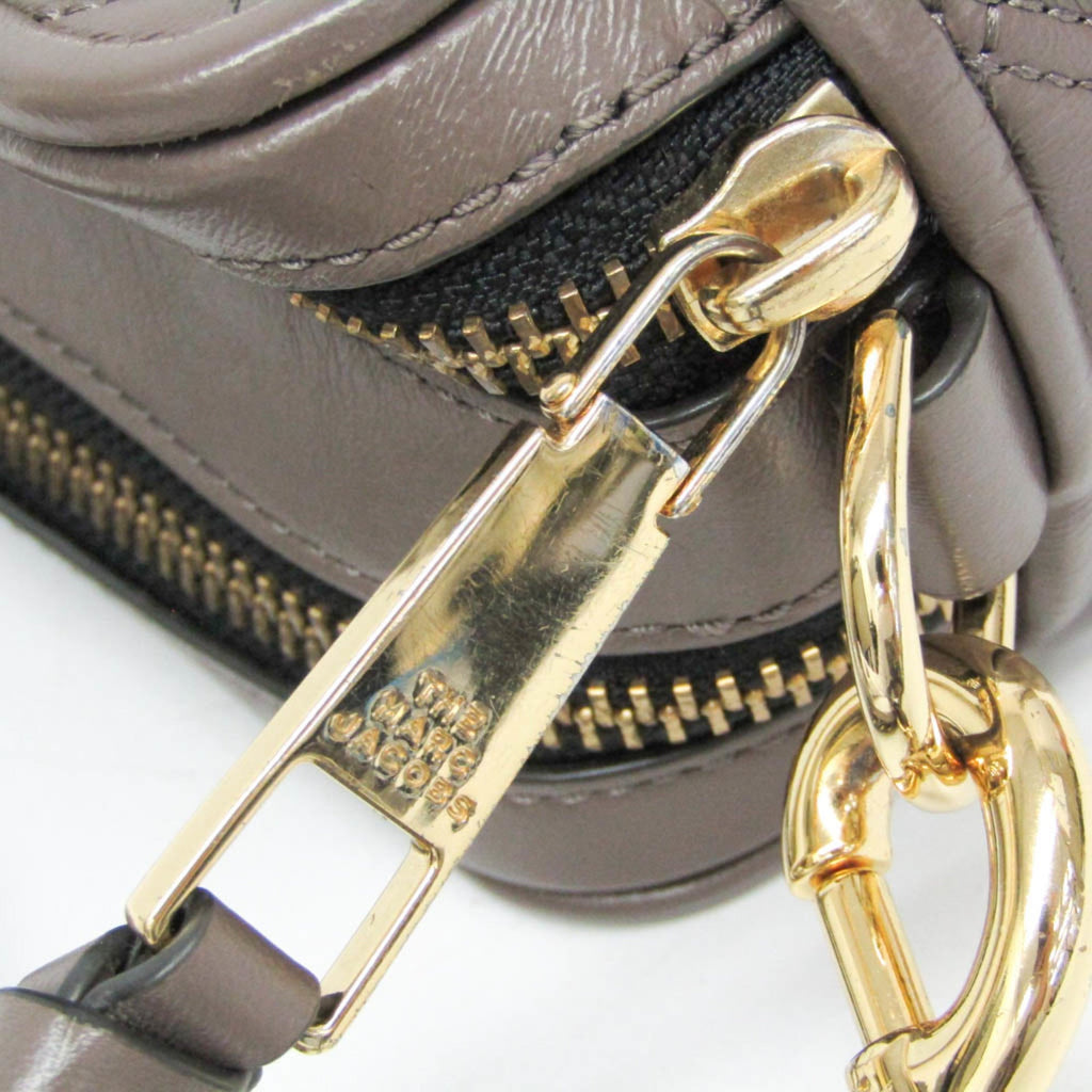 Marc Jacobs Quilted Softshot · Leather