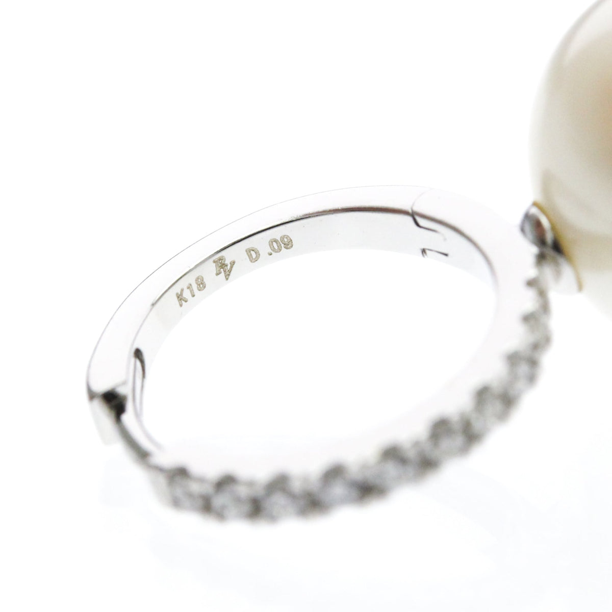 Ponte Vecchio Pearl & Diamond · 18K White Gold