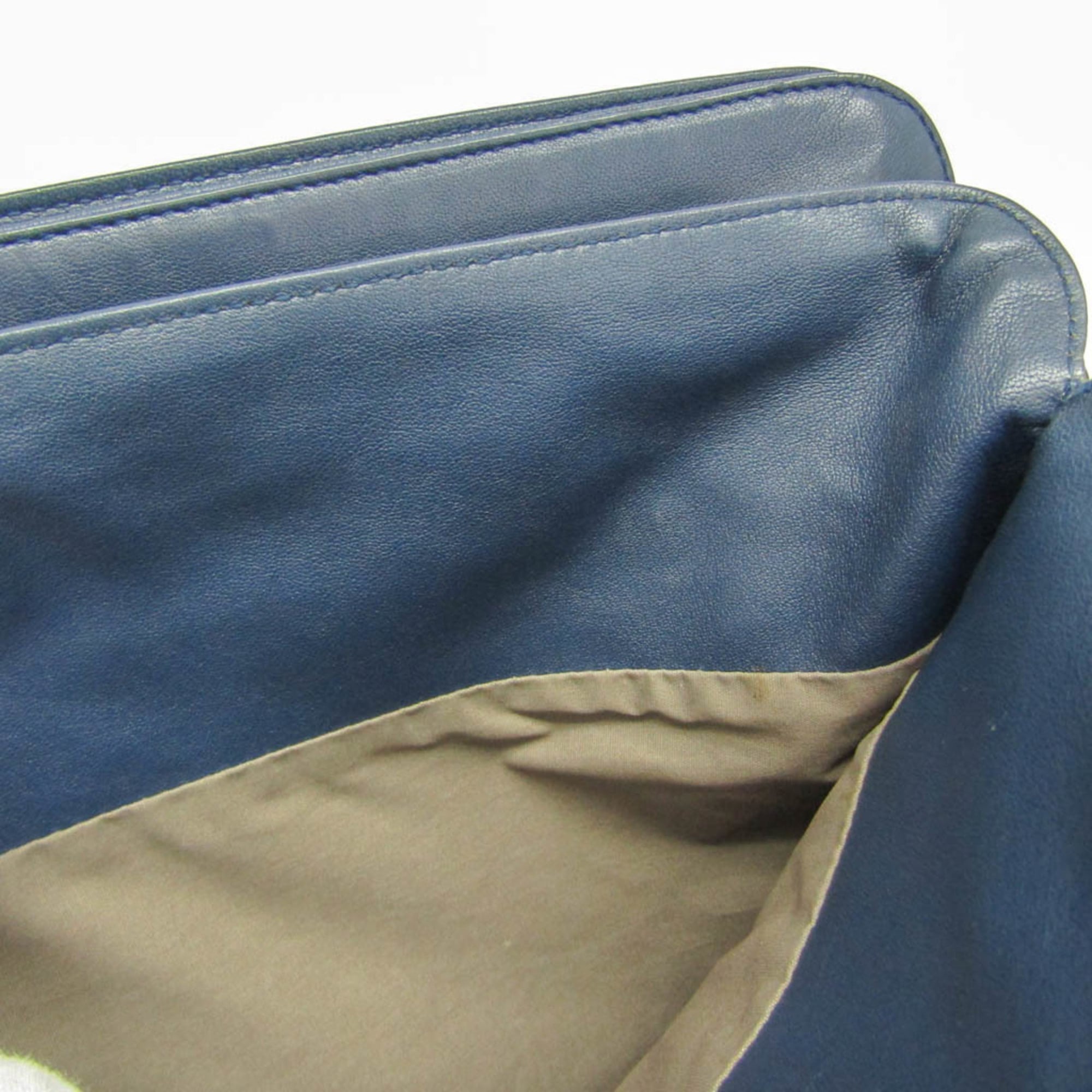Bottega Veneta Intrecciato · Leather Briefcase