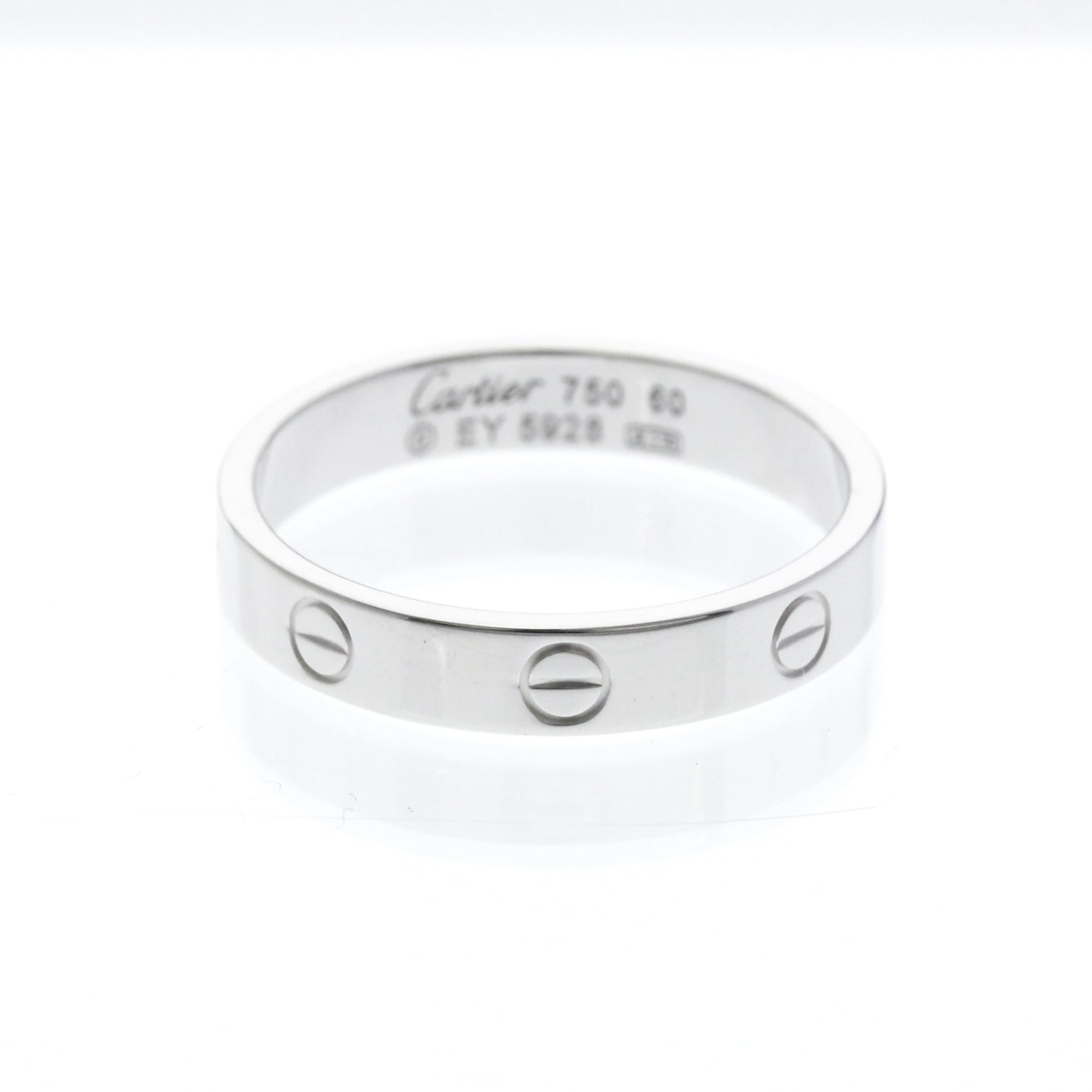 Cartier Mini Love Ring · 18K White Gold