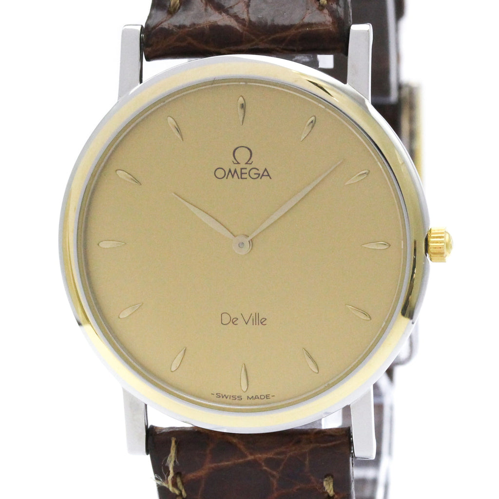 Omega De Ville Prestige · Gold Plated · Quartz