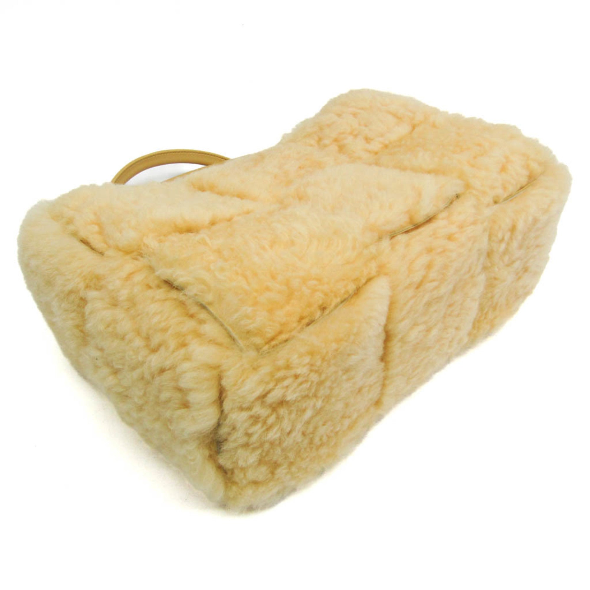 Bottega Veneta Intrecciato Arco · Fur Tote