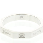 Gucci Octagonal Ring · 18K White Gold