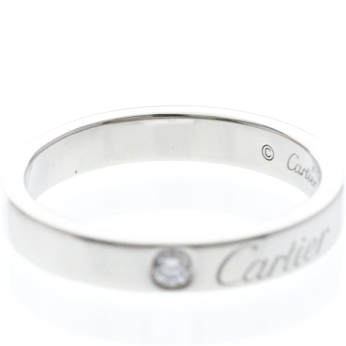 Cartier C de Cartier · Platinum · Diamond