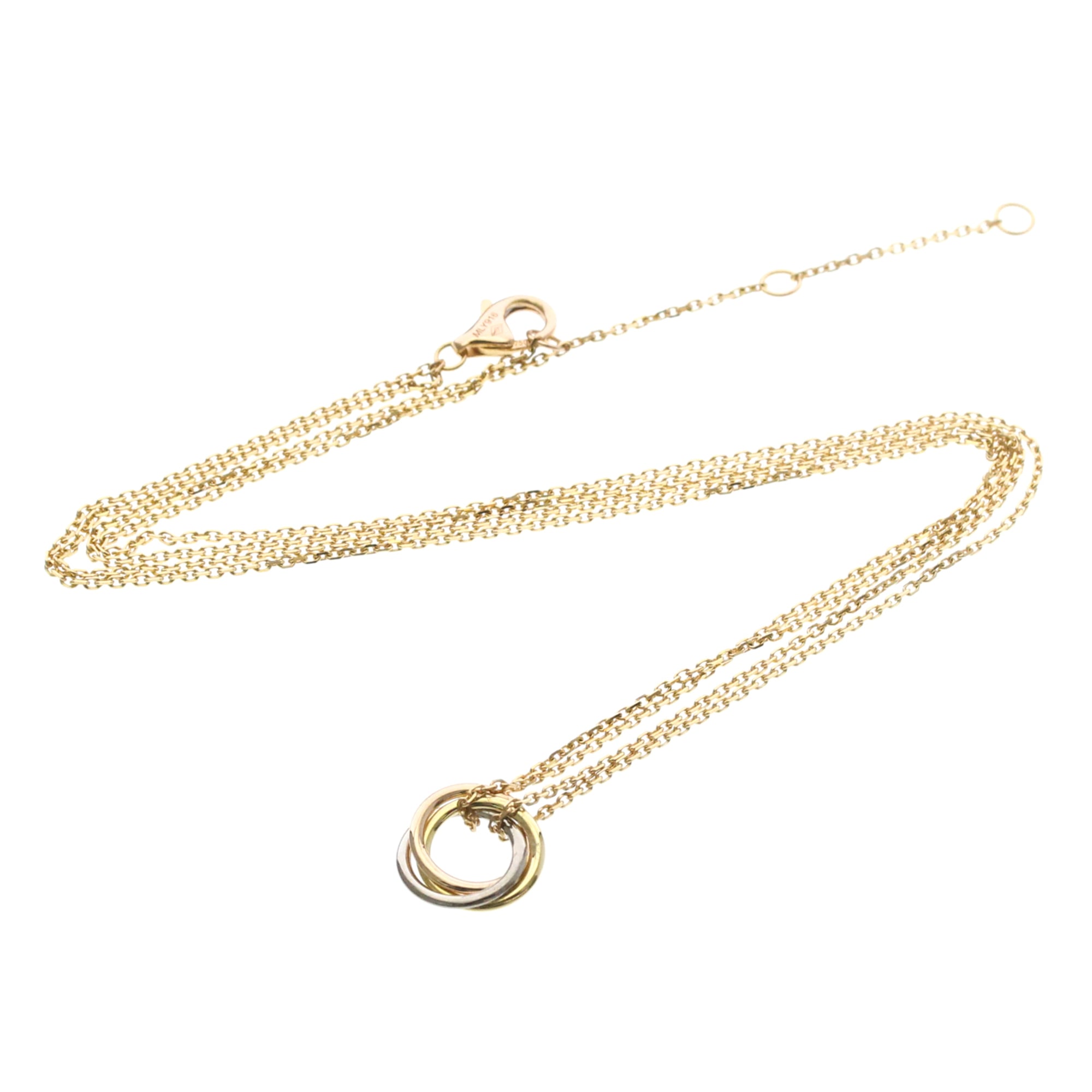 Cartier Baby Trinity · Tri-Gold Necklace