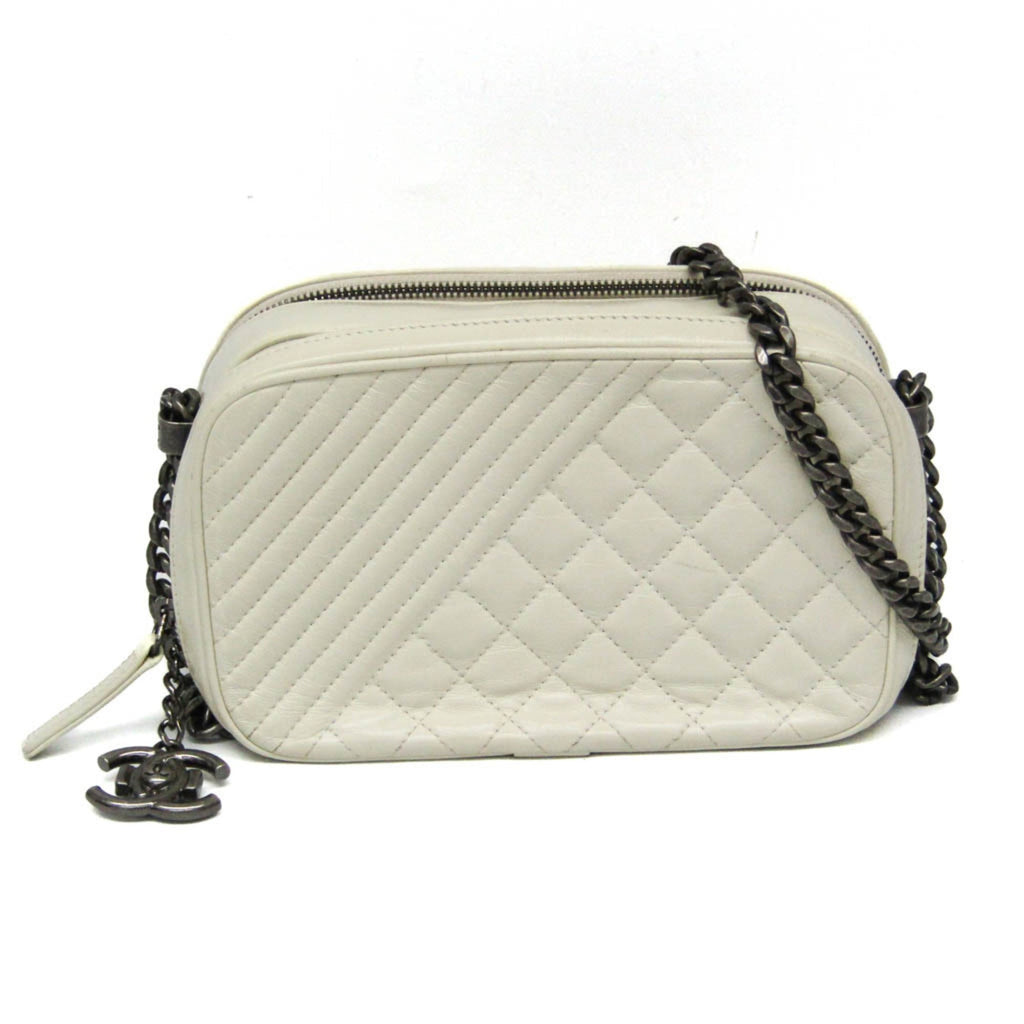 Chanel Boy Camera Bag · Lambskin