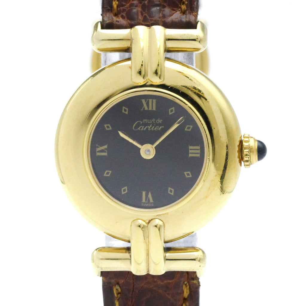 Cartier Must Colisée · Gold Plated