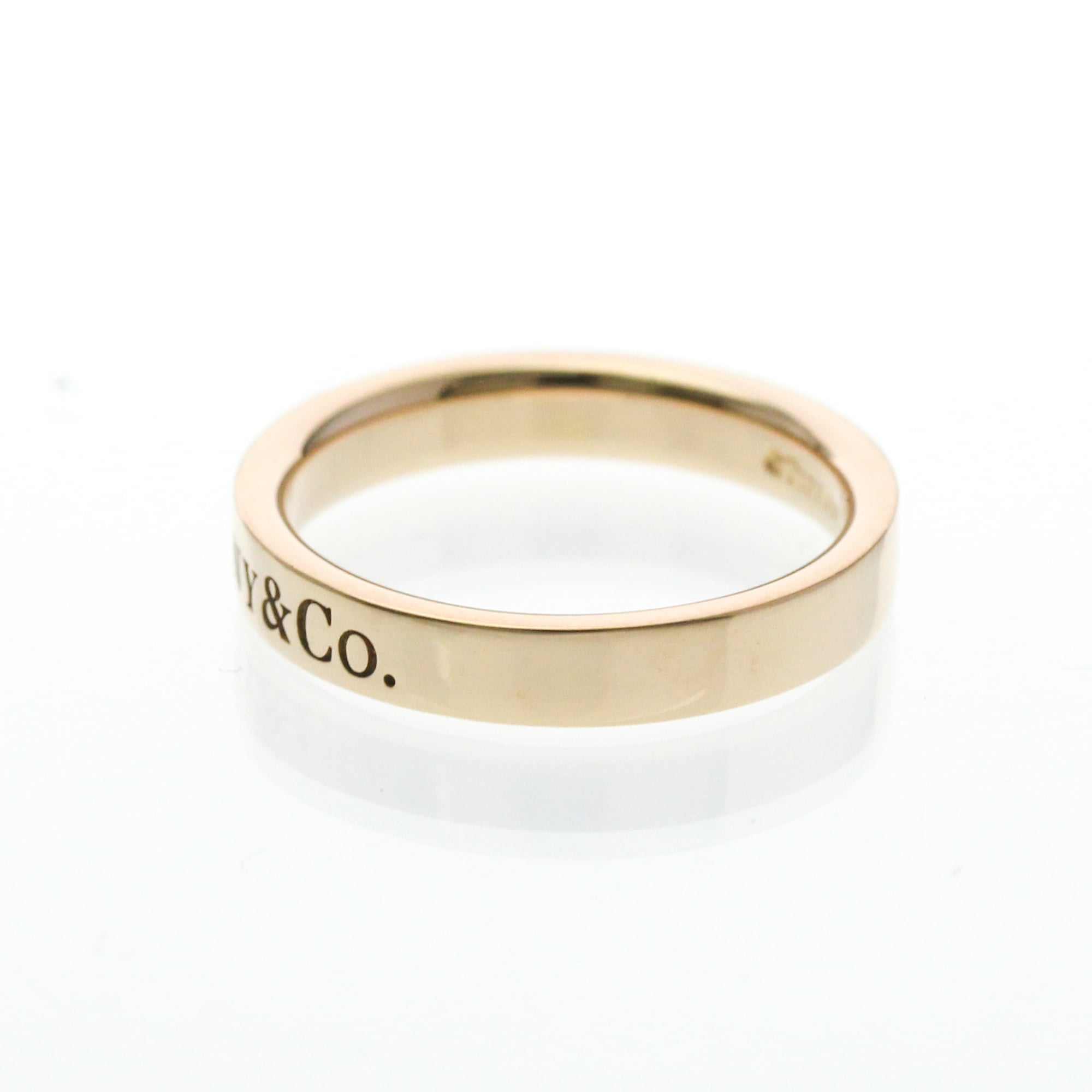 Tiffany Flat Band · Rose Gold