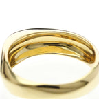 Tiffany Knife Edge · 18K Yellow Gold