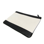 Balenciaga Navy Clip · Canvas Clutch