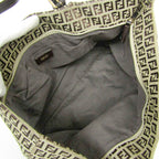 Fendi Zucchino · Canvas & Leather Tote