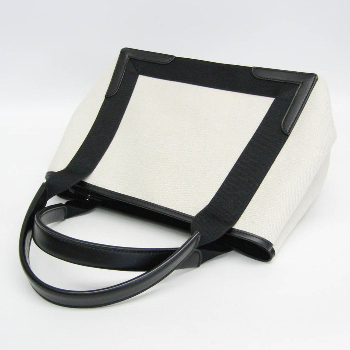 Balenciaga Navy Cabas S · Canvas & Leather