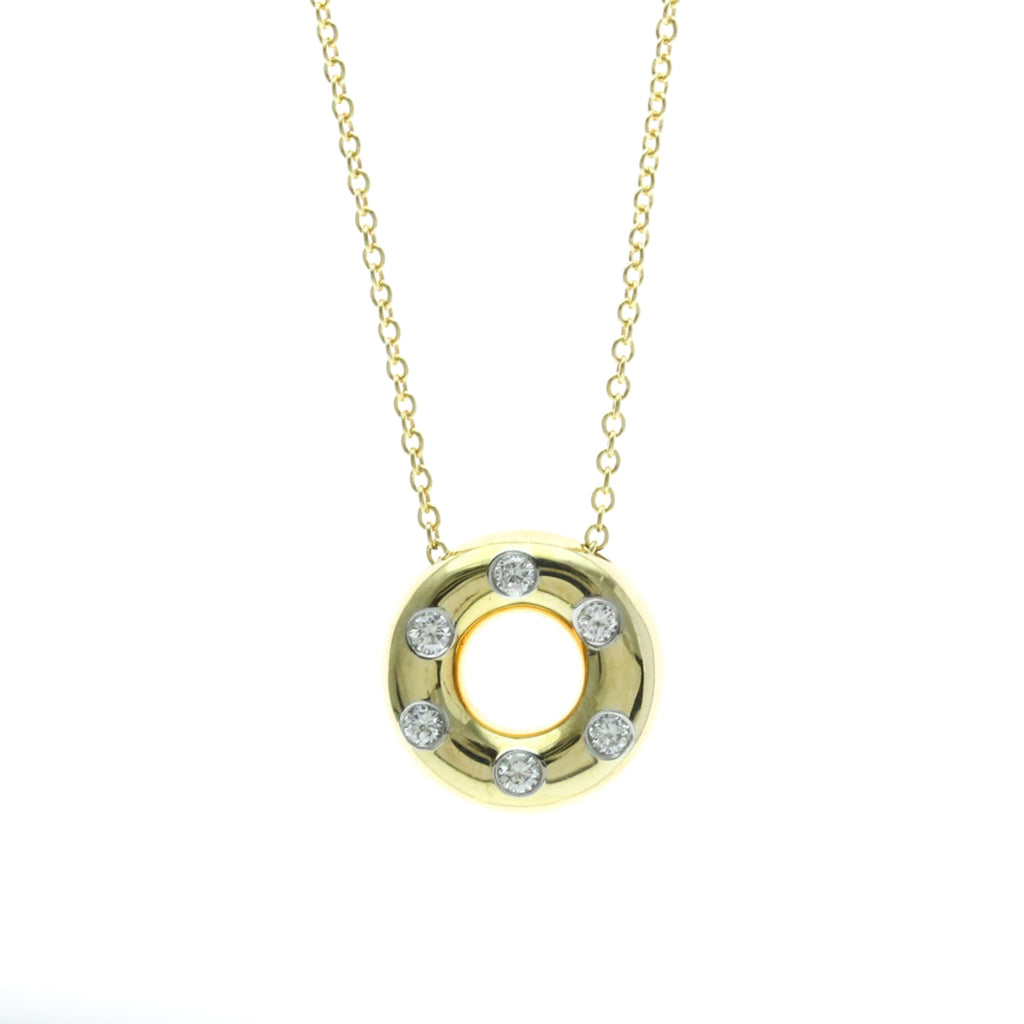 Tiffany Dots Circle · Diamond · Platinum