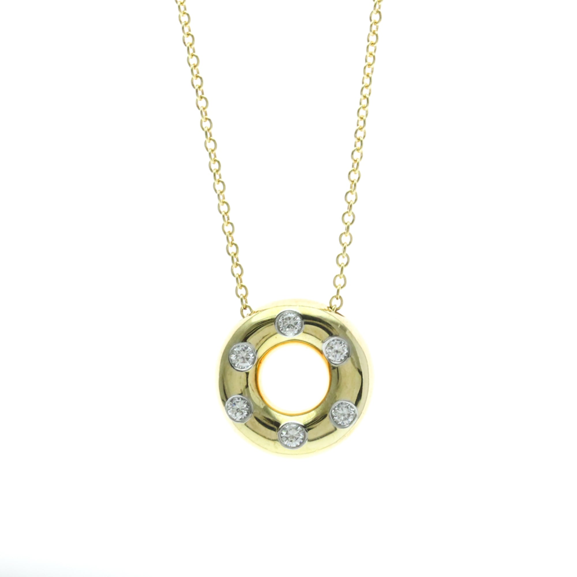Tiffany Dots Circle · Diamond · Platinum