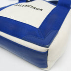 Balenciaga Navy Cabas XS · Canvas