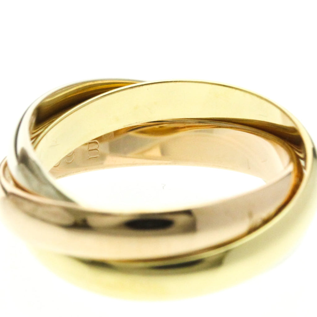 Cartier Trinity · Tri-Gold Band Ring