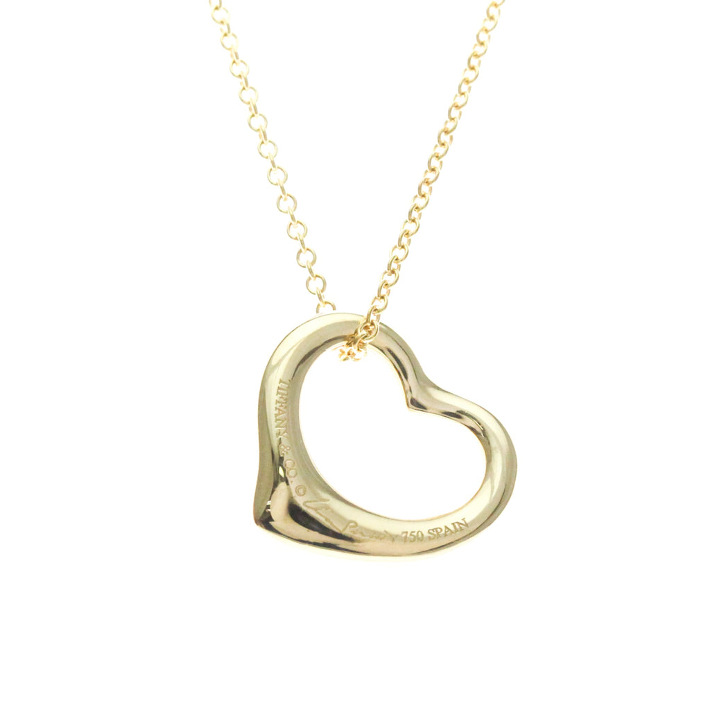 Tiffany Open Heart · 18K Yellow Gold