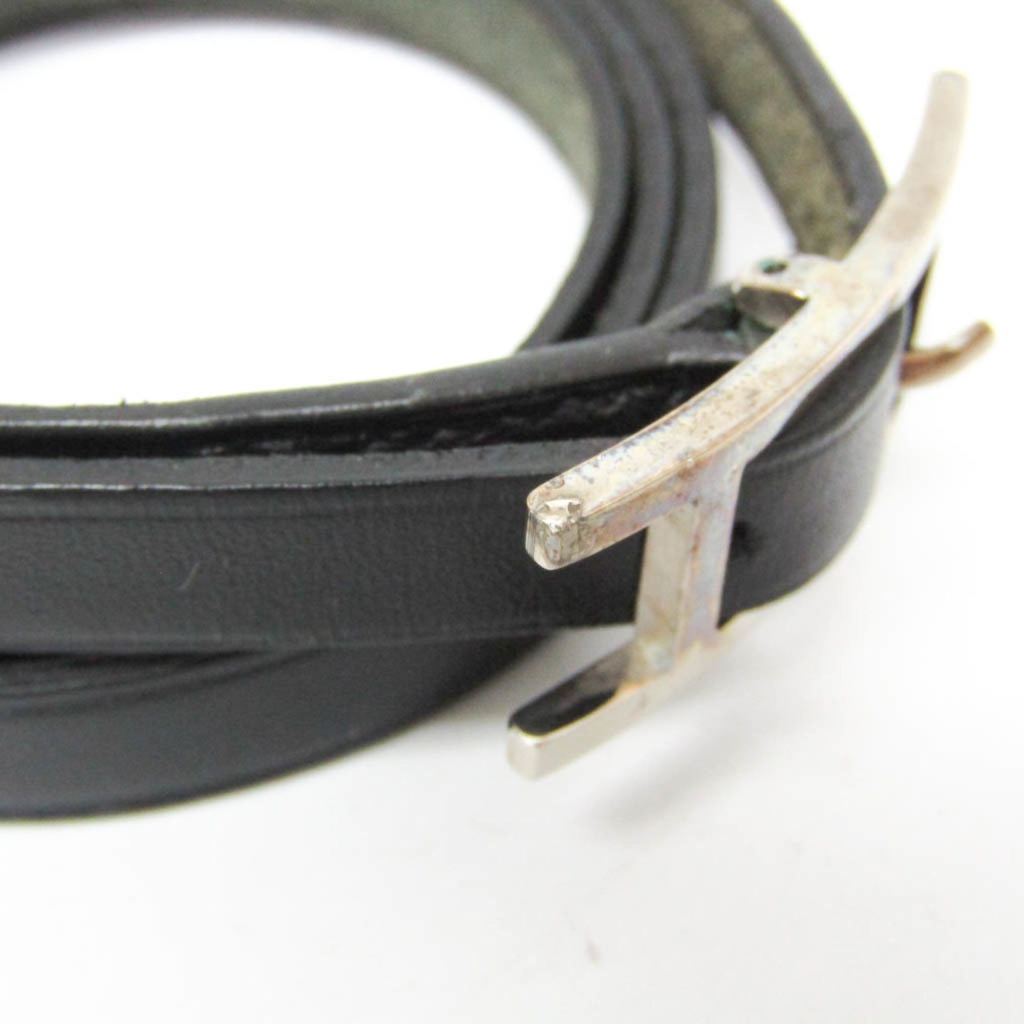 Hermès Hapi Triple · Leather Wrap Bangle