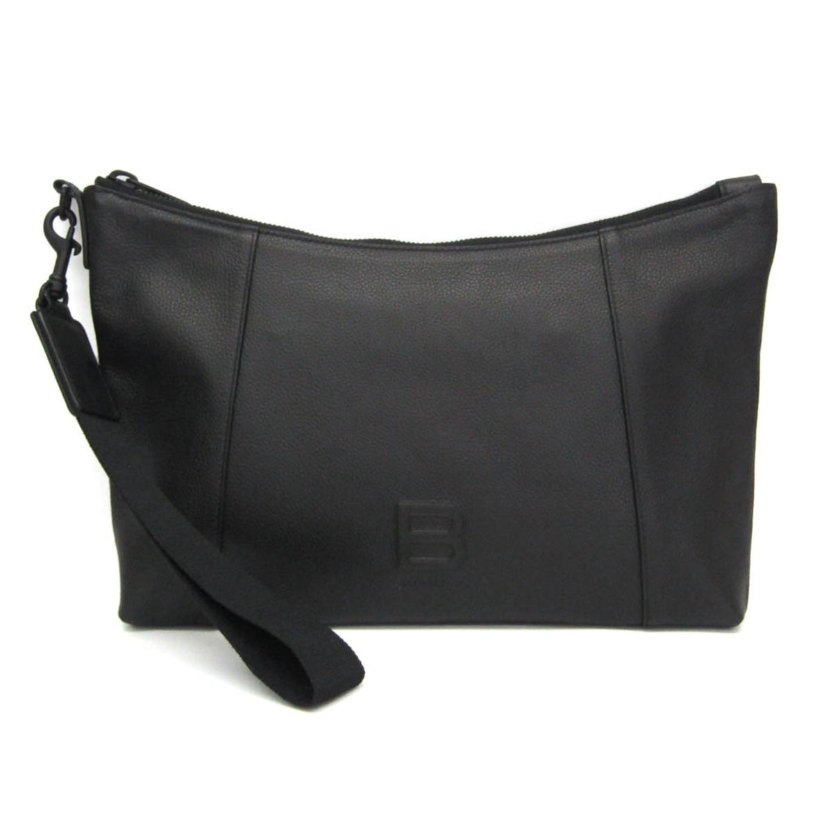 Balenciaga Hourglass · Leather Clutch