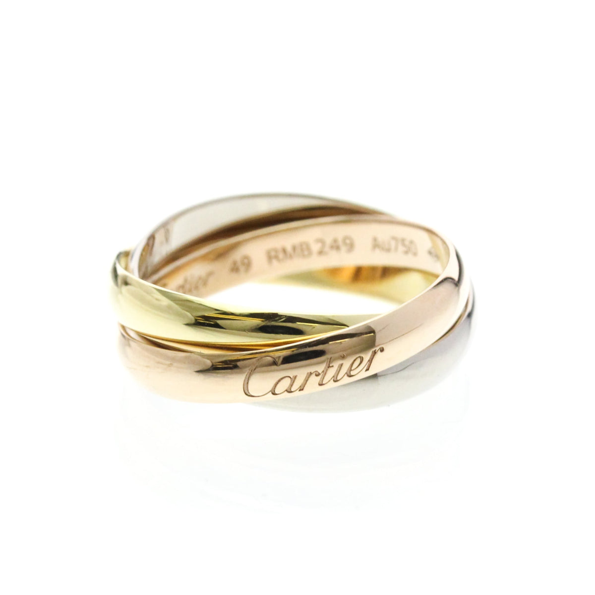 Cartier Trinity · Three Gold